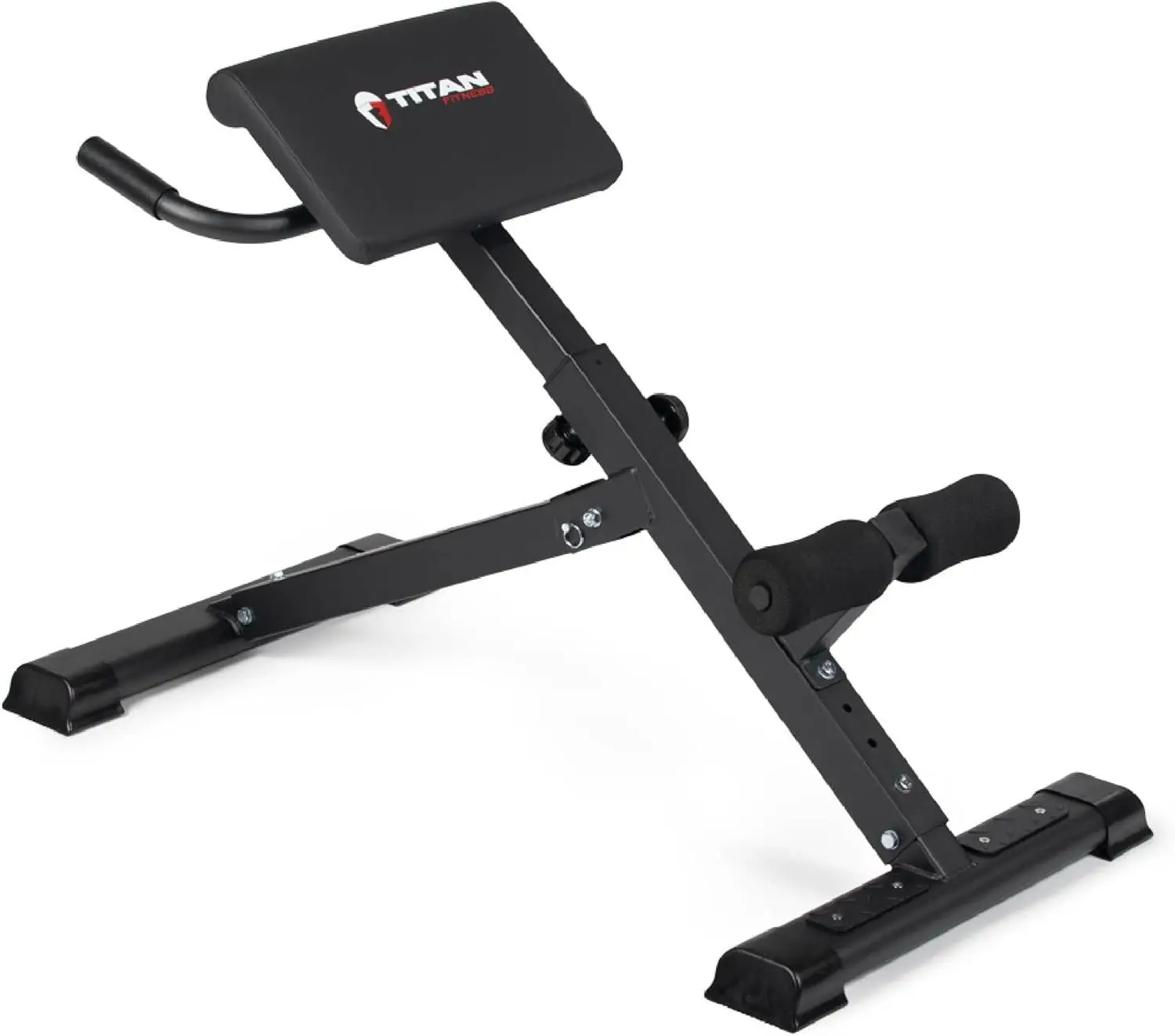 Banco de extensión para espalda hiper, silla romana con clasificación de 250 LB, banco de gimnasio para garaje de entrenamiento de parte superior del cuerpo especial