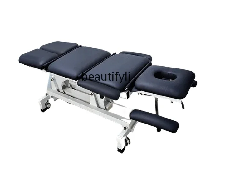 

Electric lifting manipulation bed PT rehabilitation folding beauty bed bone setting chiropractic assessment bed