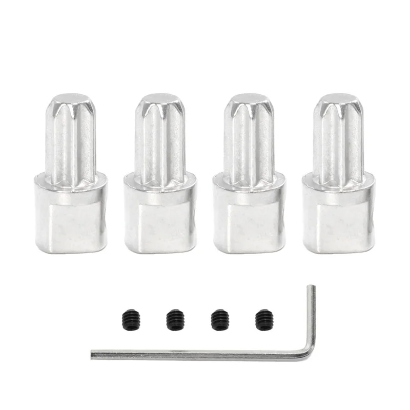 Uitstekende-1 Set Aluminium Verbeterde Onderdelen Achteras Hoofd Voor Slash 4WD/Rustler4wd/X0-1 RC Auto Upgrade Onderdelen