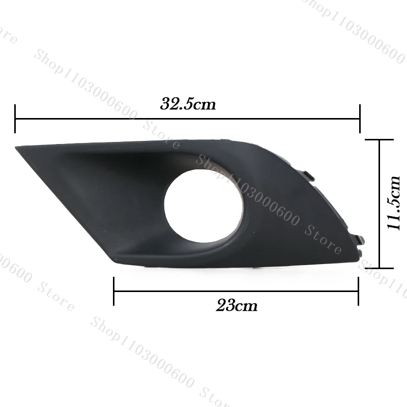 For Subaru Legacy 2015 2016 2017 Front Bumper Fog Lamp Light Cover Frame Trim Lid Bezel US version