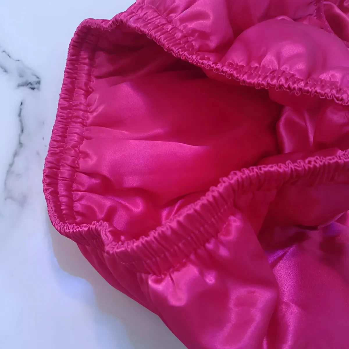High Wasit Silky Touch Panties Fill Thin Cotton Briefs Not Have Elastic Handmake Plus Size Man Women