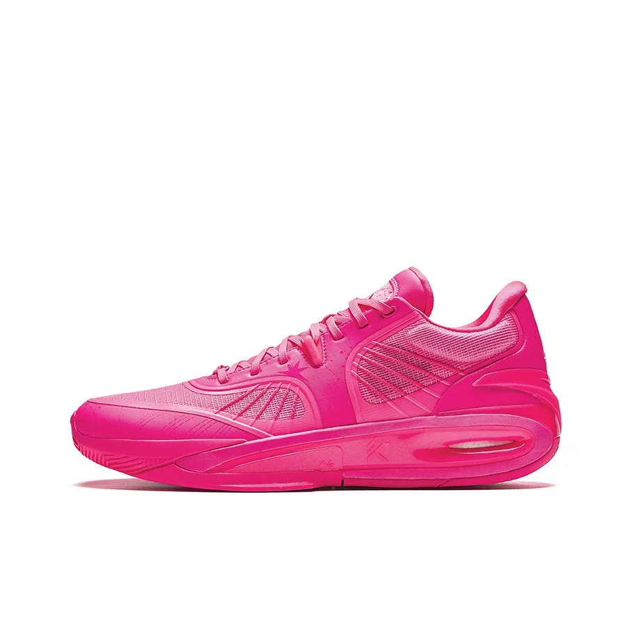 ANTA KT10 Basketball Shoes Men's Mid Top Flamingo/Red 112441101-6