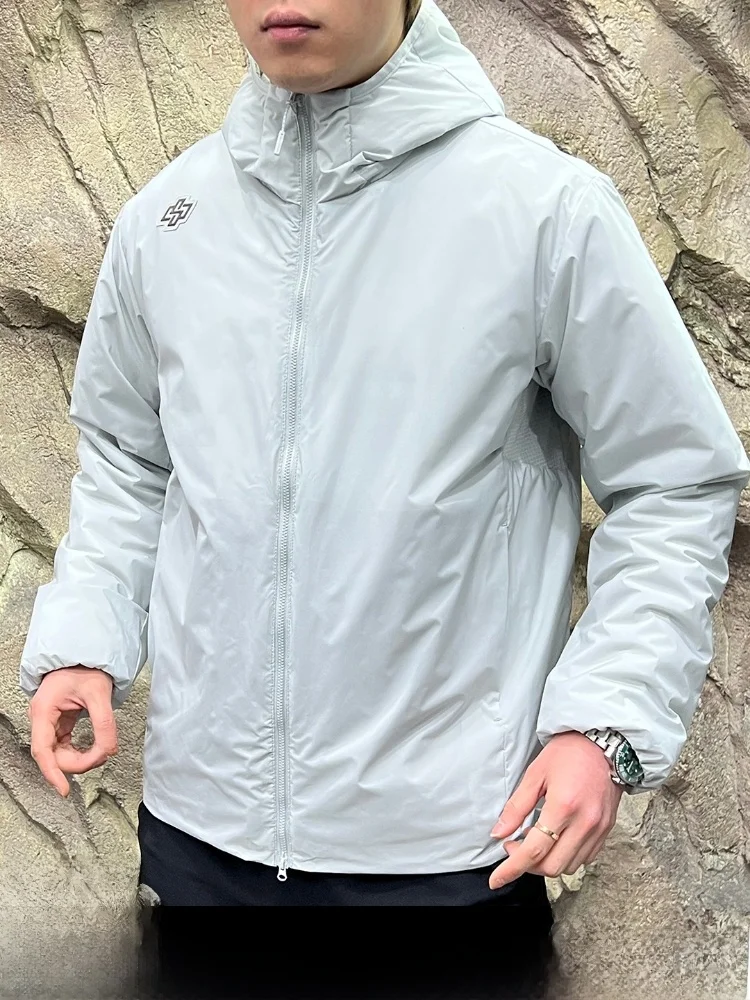 

Мужская легкая теплая куртка Sorona из хлопка для активного отдыха, ветрозащитная, водонепроницаемая, всепогодная, с капюшоном, молодежная, повседневная