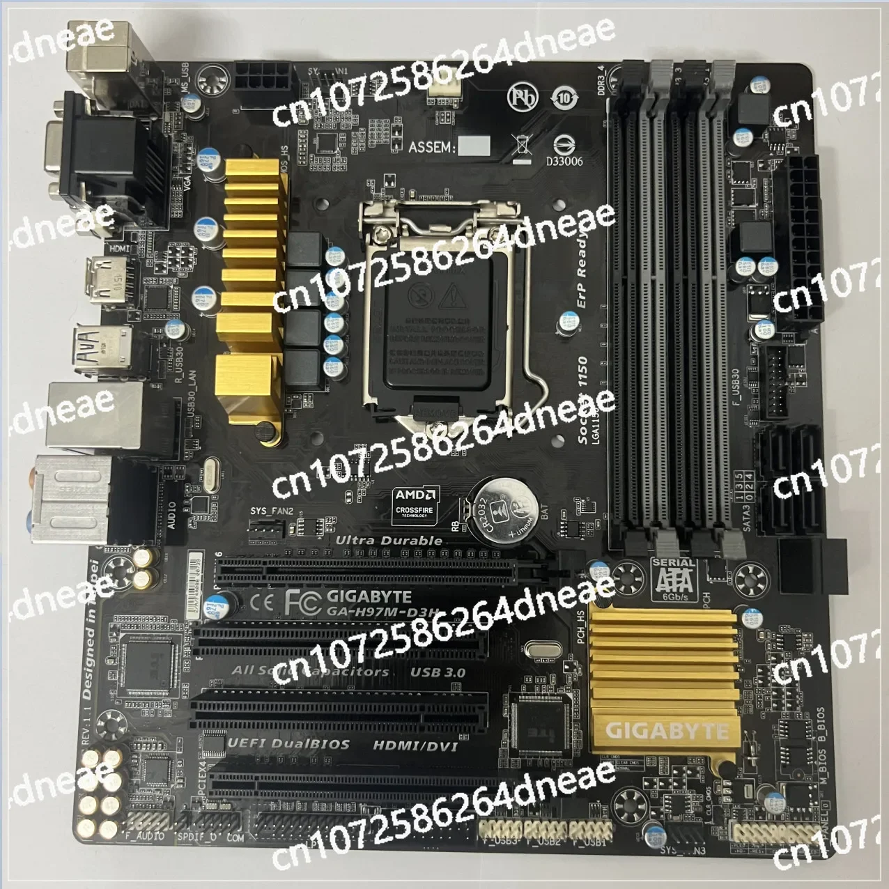 H97M-D3H 1150 Pin H97-HD3 B85M Main Board Support I7 4790 Z97M-D3H