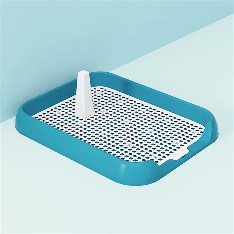 

CLEARANCE SALE-Dog Toilet Tray Plastic Pet Potty Urinal Training Tub Grid Design Lattice Anti-slide Puppy Cleaning Supplies