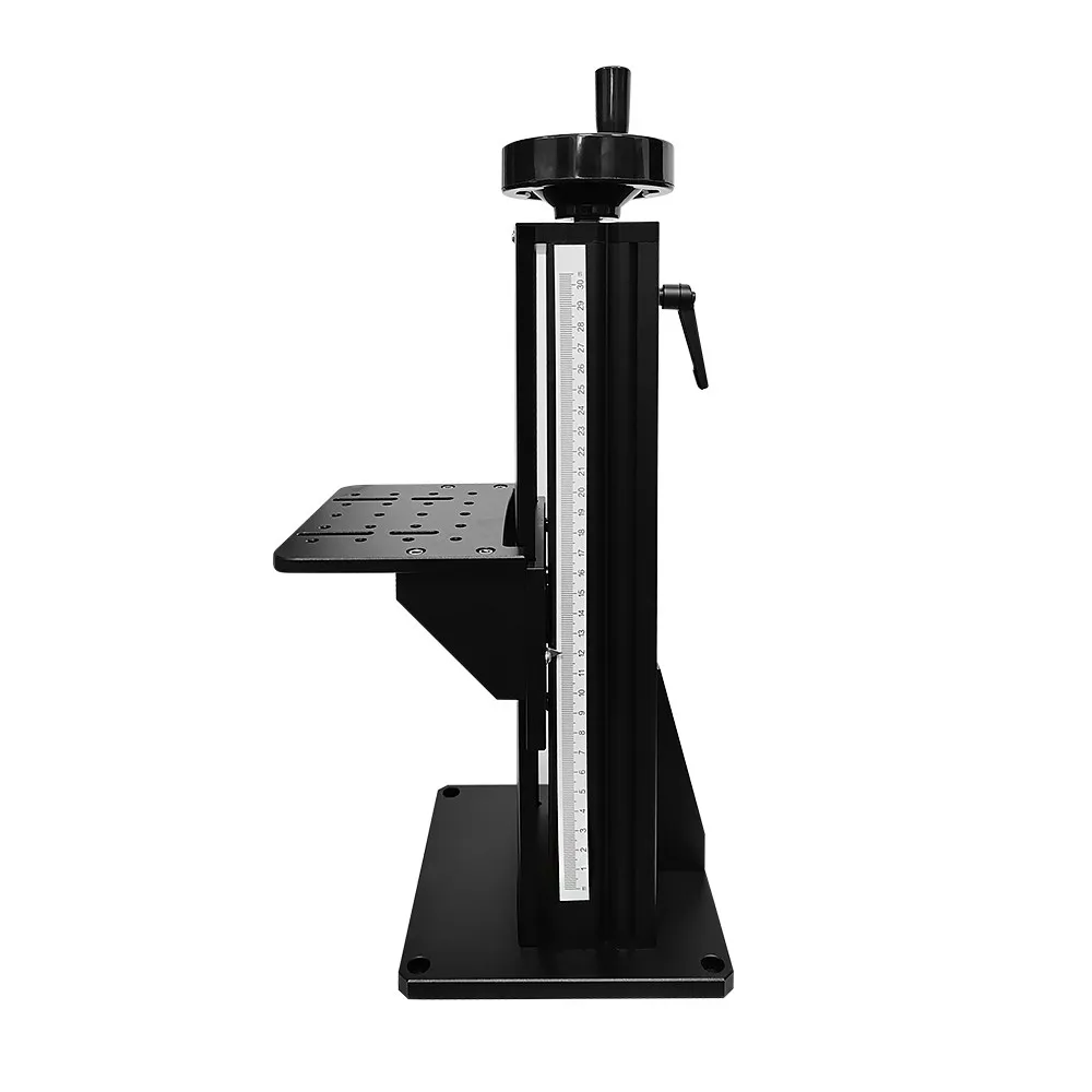 Z-axis Experimental Lifting Table Large Stroke Vertical Laser Lifting Platform Manual Marking Machine Column Hand Crank