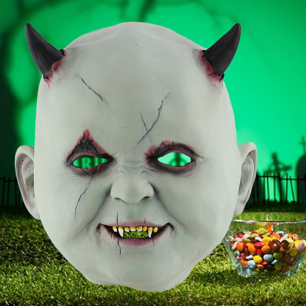 마스크 소름 끼치는 해골 무서운 마스크 어린이를위한 코스프레 할로윈 공포 좀비 소품