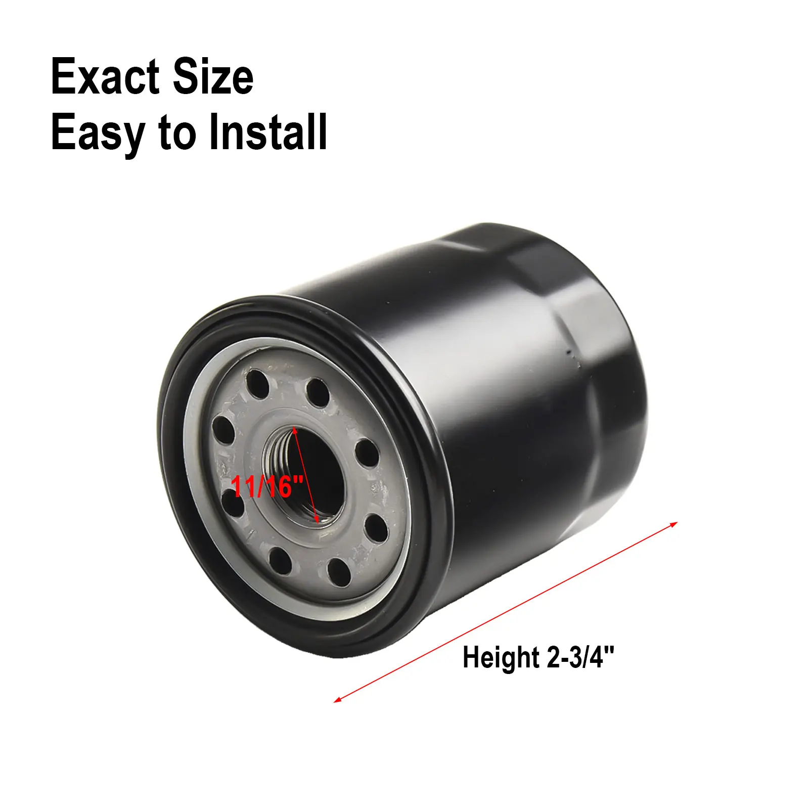 136-7848 Oil Filter 2 Pack for V-Twin Engine Replacement for TimeCutter For Zero Turn Mower SS SW ZS HDX Series