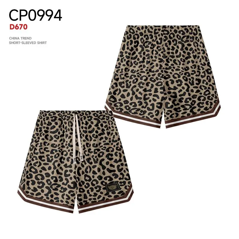 

Мужские модные повседневные свободные тонкие 5-точечные шорты, подходящие для спорта/пляжа