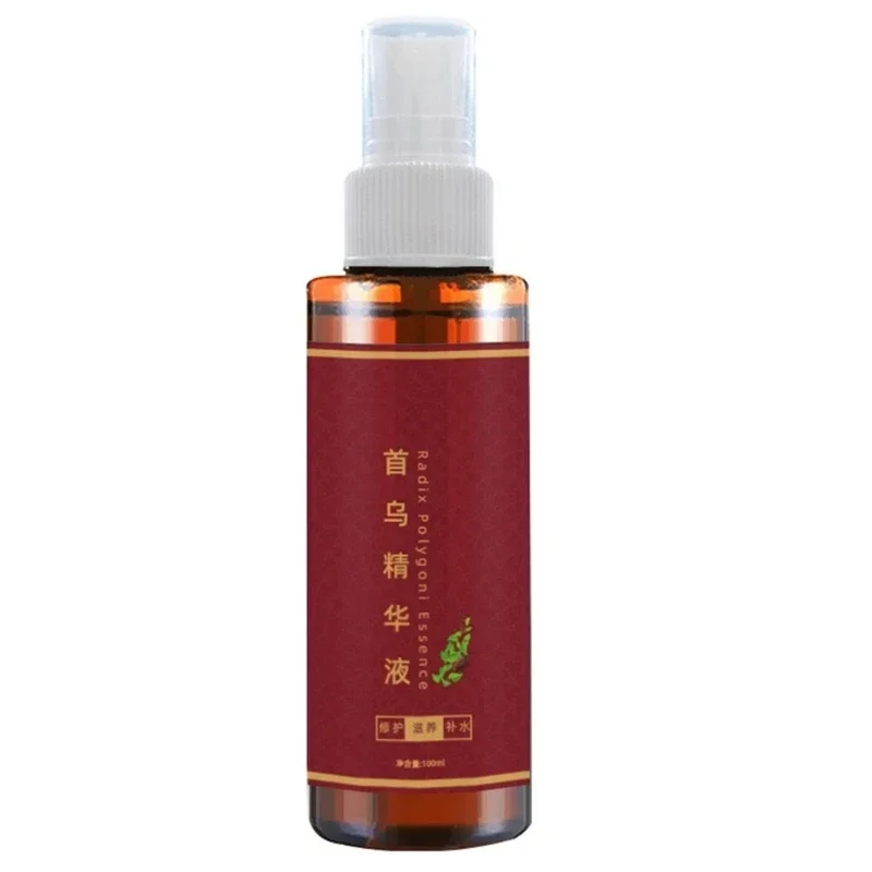 Nourishing Hair Essence  for White Hair Natural Herbal Supplement Hair Growth Essence Oil Liquid Shampoo Gray Turn Black