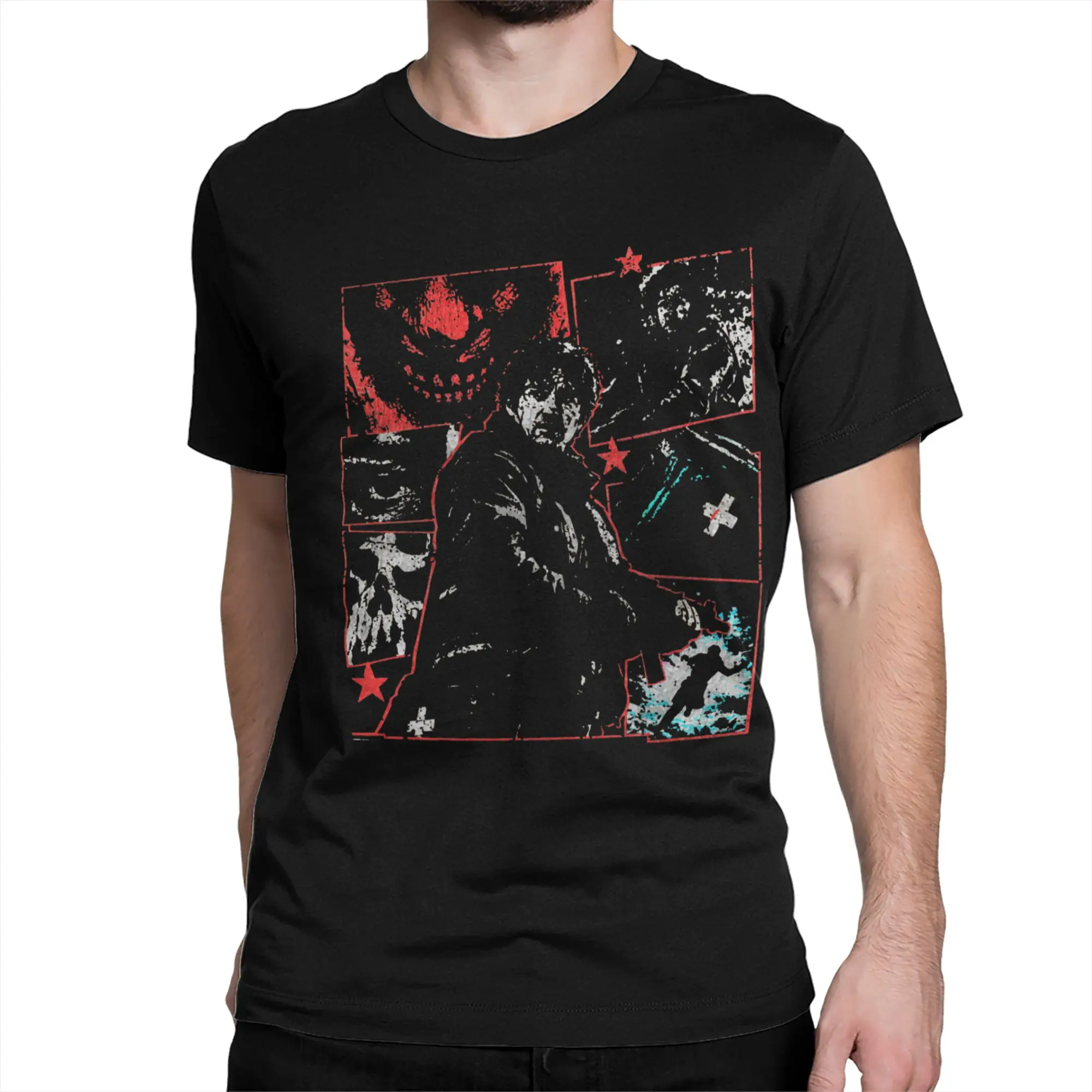 Vintage Bryan Zach-Cregger 2026 RE Movie T-Shirts for Men Women 100% Cotton T Shirt  Short Sleeve Tee Shirt Printed Clothes
