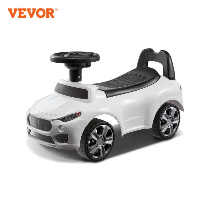 VEVOR-Ride On Push Car com Música e Volante para Crianças, Brinquedo Clássico Infantil, Meninos e Meninas, Idades 1-3