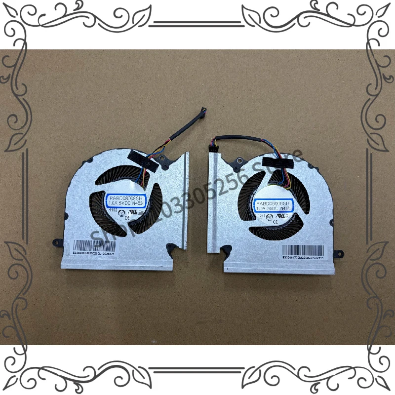 New for MSI Raider GE66 12UGS 12UH 12UHS Vector GP66 12UGS 12UH CPU GPU Fan