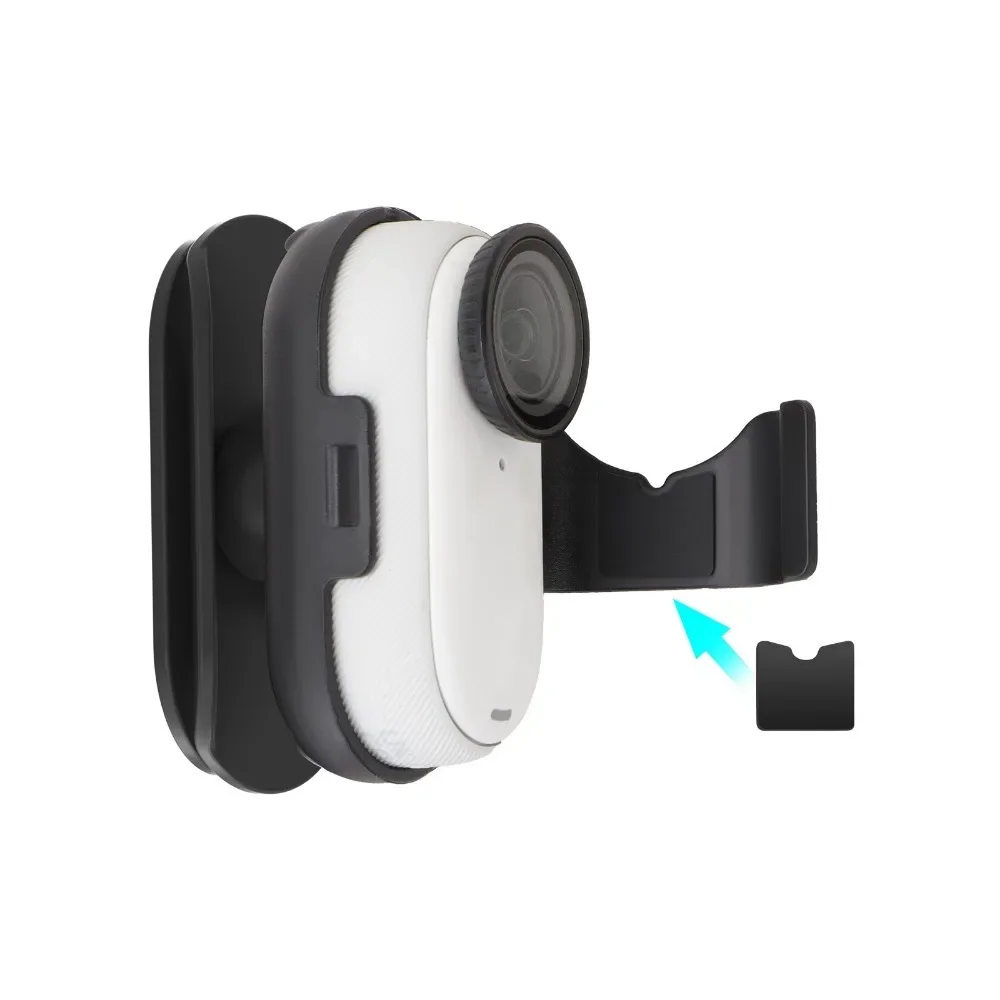 Camera Hat Clip Quick Release Clamp Compatible For Sunnylife Insta360 GO 3S/GO 3 Baseball Cap Clip Backpack Strap Camera Mount