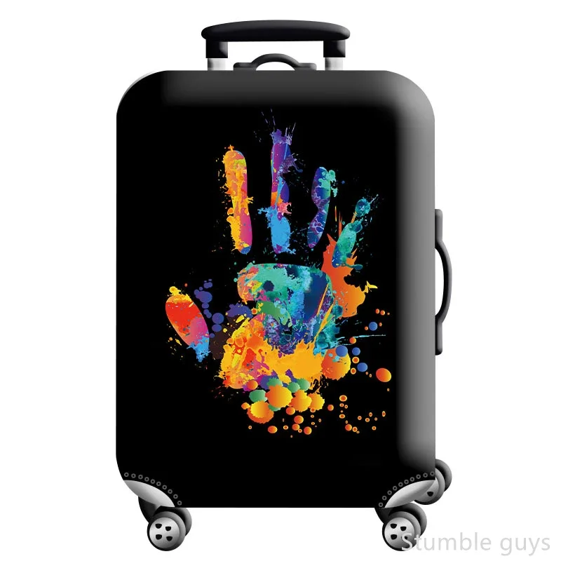 

Elastic Durable Luggage Cover Protective Anti-Scratch Dustproof Suitcase Sleeve Essential Travel Accessory All Journeys