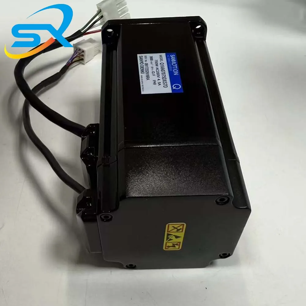 100% Genuine Sanyo Motor For Robotics Q1AA07075DXS7D 750W One year/three months warranty Please inquire about the price.