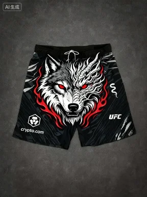

Новые спортивные шорты для мужчин и женщин 2026 года для бокса и единоборств UFC MMA, свободные, быстросохнущие, удобные, с принтом