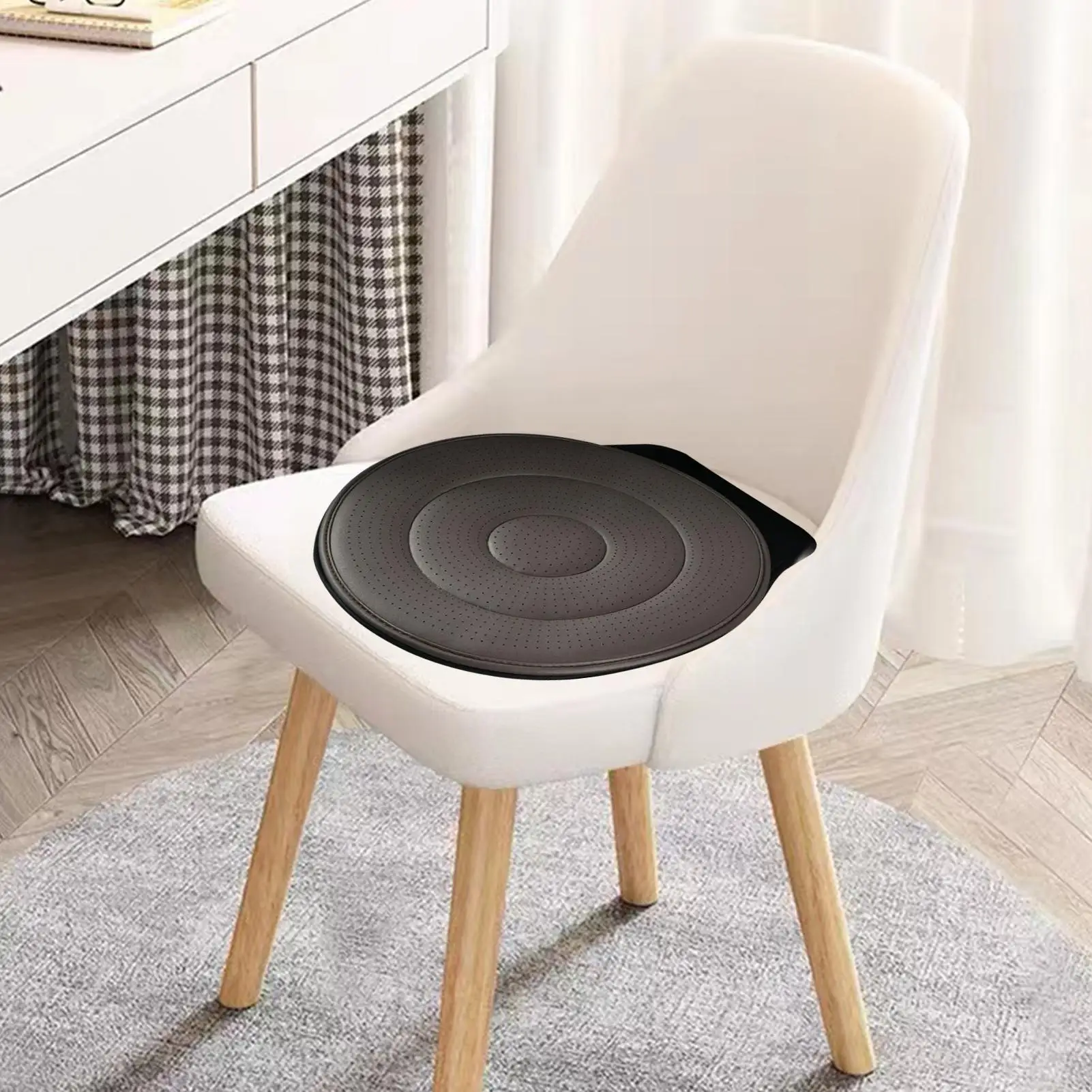 

Rotating Car Seat Cushion 360 Degree Rotating Seat Cushion Pad Anti-Slip Mat Pad Chair Support For SUV Truck Commute Senior