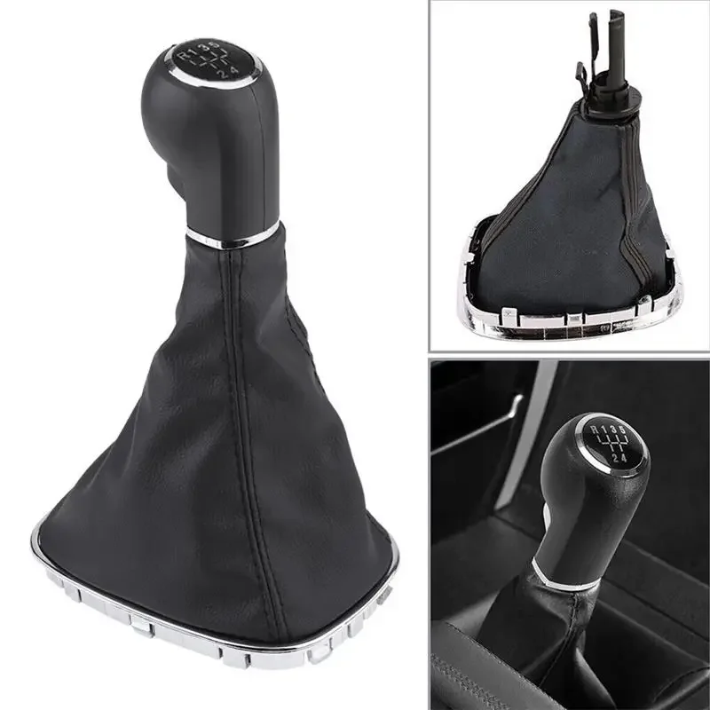 

For Opel/Vauxhall Adam M13 2012-2019 5 Speed Car Gear Shift Knob Shifter with Gaitor Boot for Corsa E X15 Van Hatchback D S07