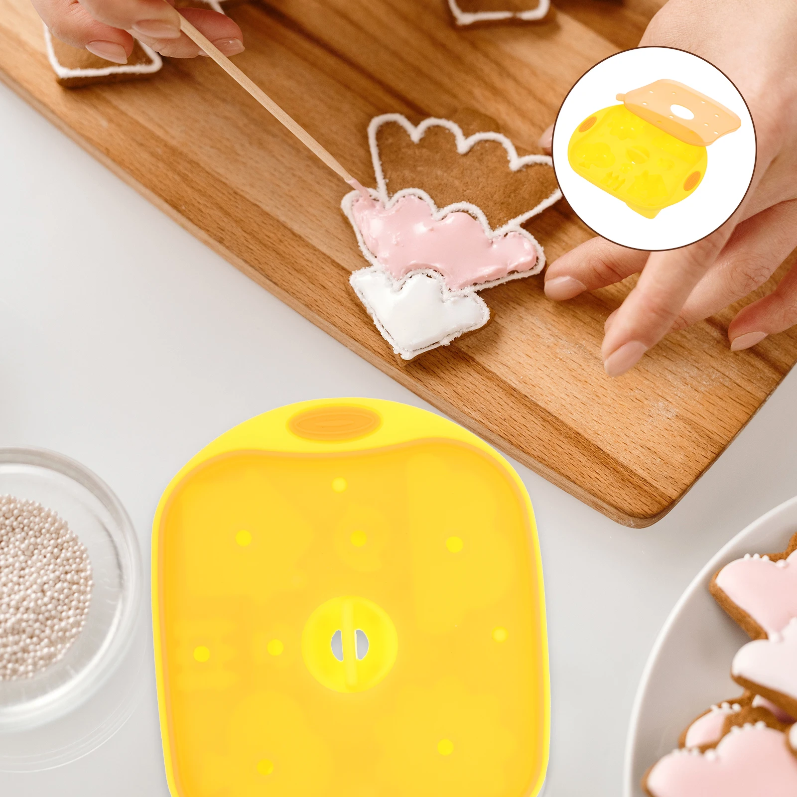 

Steamed Cake Mold for Food Flexible Silicone Mousse Dessert Bake Moulds Rice DIY Baking Molds Flour