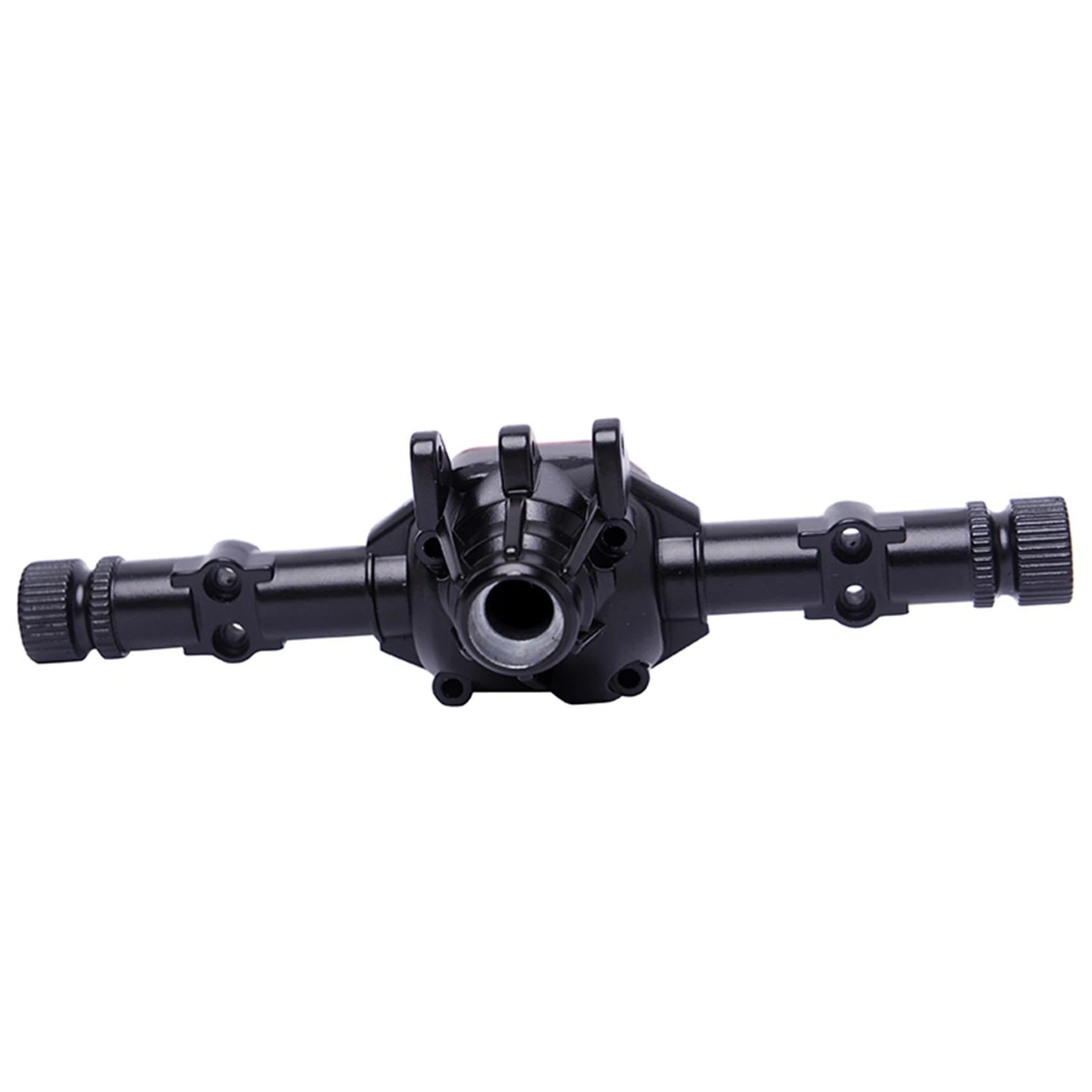 FBIL-2X 1/10 Scale RC Car Alloy Front & Rear Axle Housing Case For Axial SCX10 II 90046/90047 RC Crawler Car Black