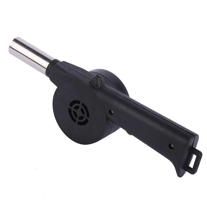 Hand Crank Fire Blower Portable Camping Stove Bellows BBQ Air Pump Fire Starter Tool for Charcoal Outdoor