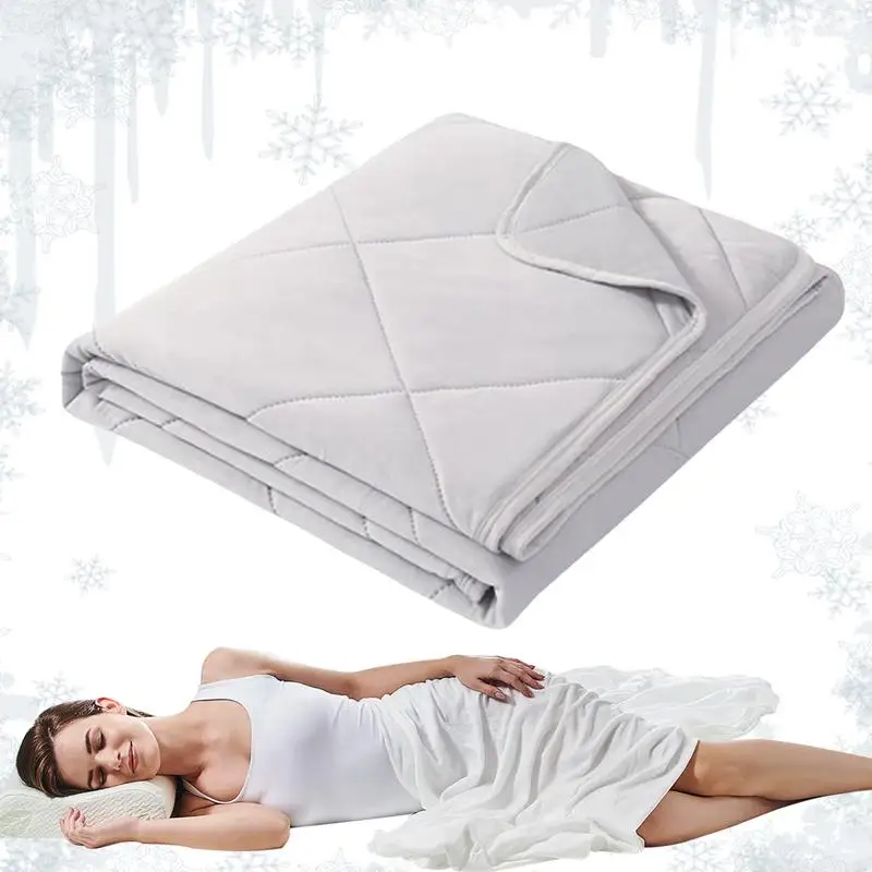 

Cool Sleeping Summer Blanket Anti-sweat Breathable Comfort Blankets Cold Cooling Cotton For Hot Sleepers Cool Quilt For Adults