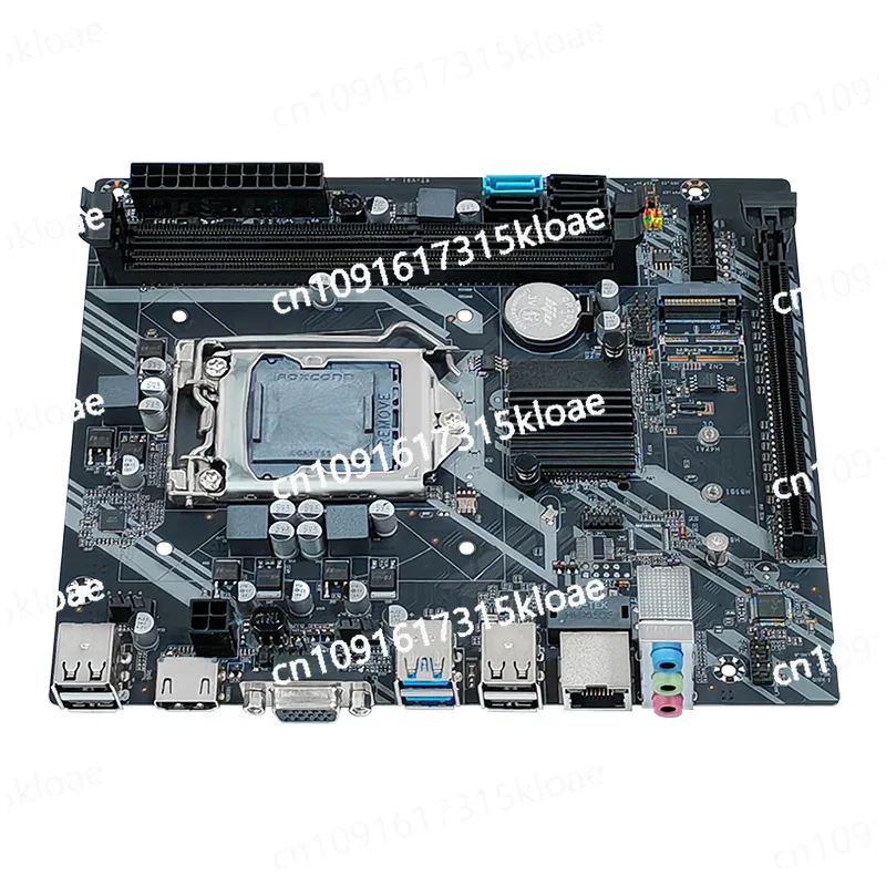 New B75 main board desktop computer main board with M.2 interface LGA1155 pin support i5 3470CPU