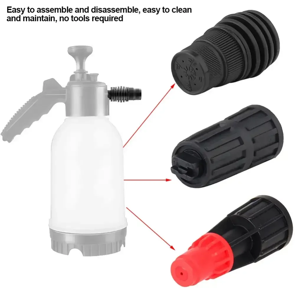 Nozzle Hand Operated Pump Foam Sprayer Hand Pressurized Foam Water Sprayer Car Wash Manual Snow Foam Lance Nozzle