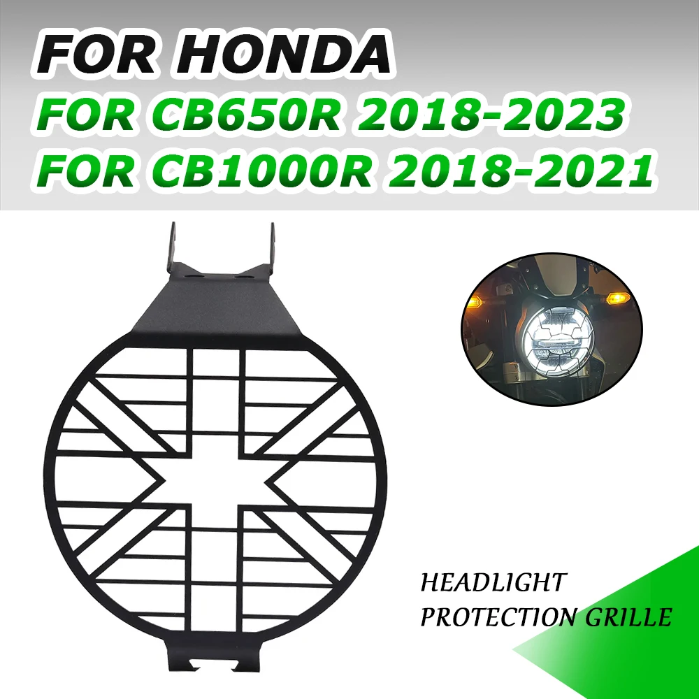

Motorcycle Accessories Vintage Headlight Protector Retro Grill Light Lamp Cover Grille FOR HONDA CB650R CB1000R CB 650 1000 R