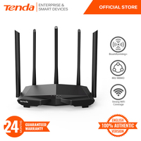 Tenda AC7 Five Antenna 1200M Dual Band 5G Wi Fi Fiber Optic Wireless Router