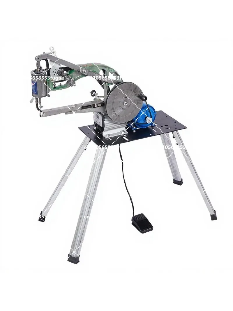 Desktop Shoe Sewing Machine for Leather Repair, Electric & Hand-Crank, Adjustable Speed