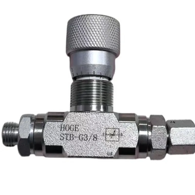 Hydraulic Throttle Valve Quick Connect Hose Adjust Flow Control Actuator Speed for Various Industrial Hydraulic System Use