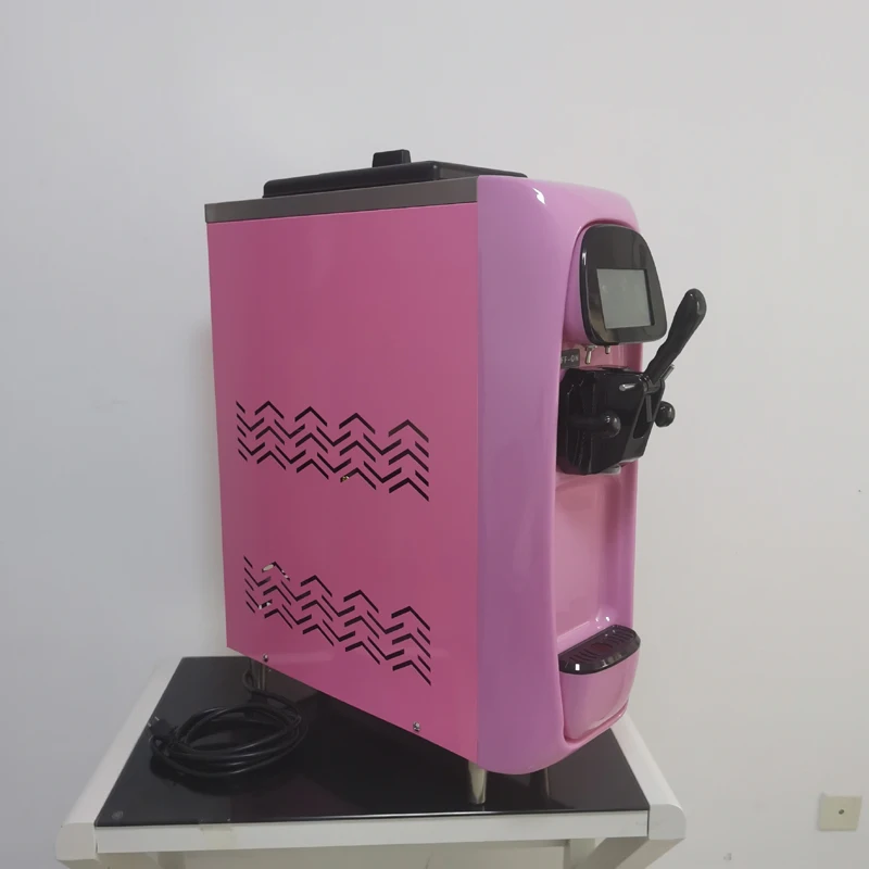 Fully Automatic Soft Serve Ice Cream Machine English Operating System