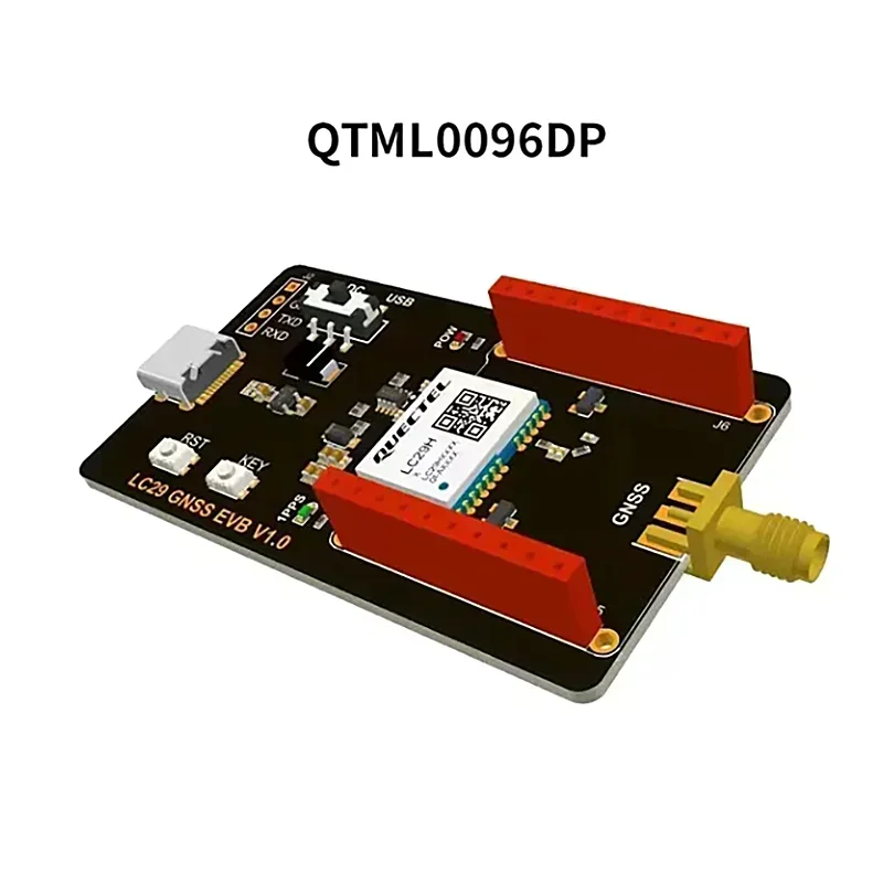 

Quectel LC29H High-Precision Dual-Band L1 L5 RTK Centimet GNSS Module Development Board GPS GLONASS BDS Galileo QZSS SAW Filters