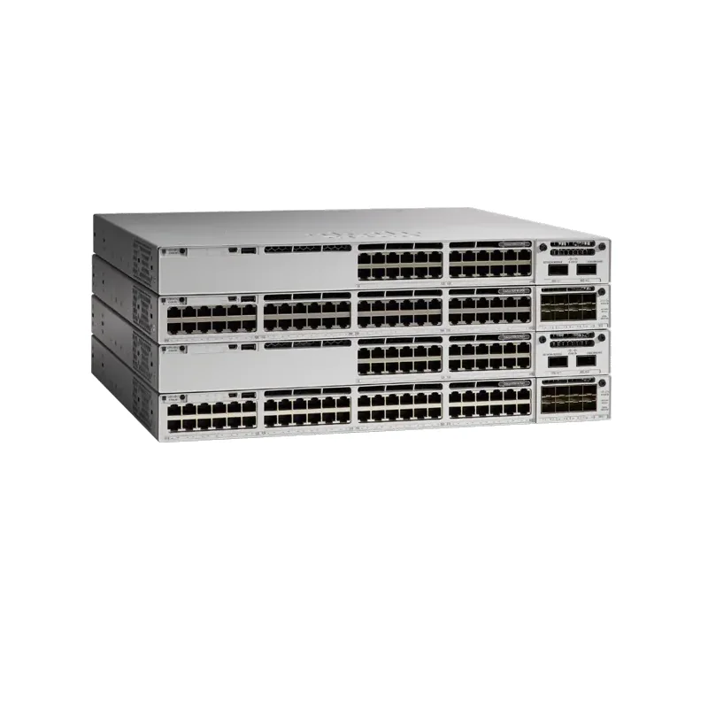 C9300X-12Y-E  Switch 9300 12-port 25G/10G/1G SFP28 with Modular Uplinks and Network Essential DNA