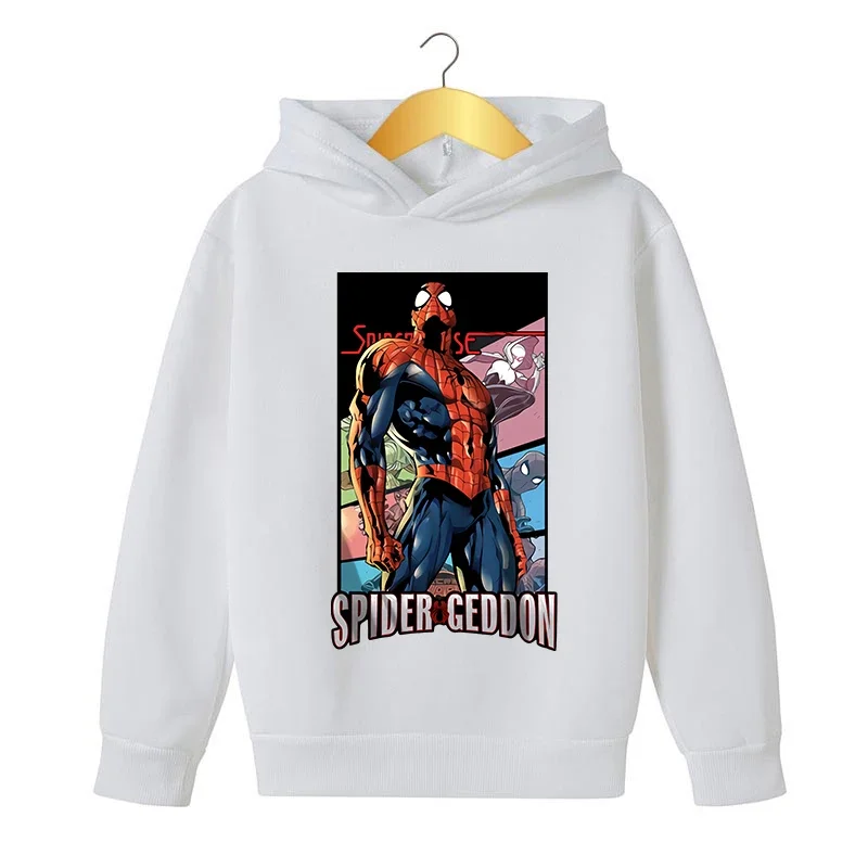 2022 Spiderman Marvel Kids Tracksuit Charm Boys Girls Hoodie Clothes Set Superhero Hoodie Pants Set Kids Sweatshirt Fit 2022