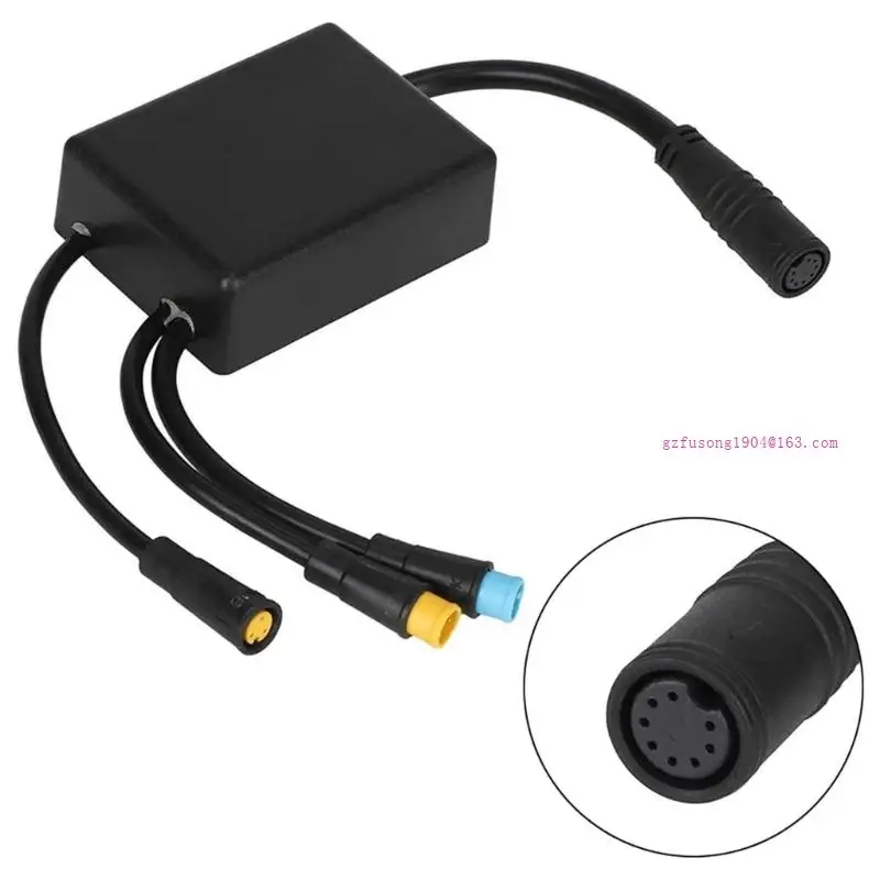 الدراجات البخارية الكهربائية LED LED لوحة 12V دليل التثبيت بسرعة ماء لـ Kukirin G3Pro Scooters D5QD #2