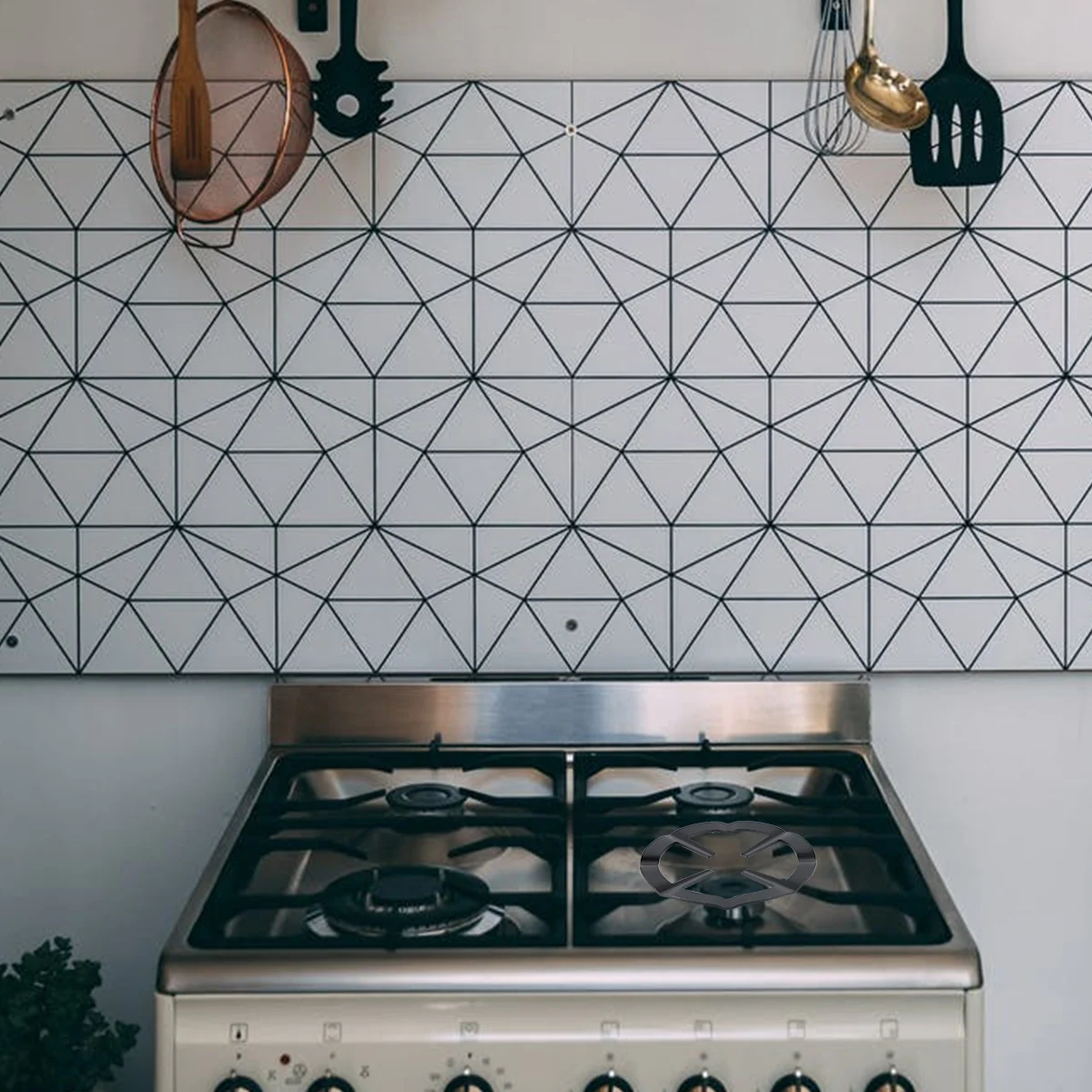 

Iron Gas Range Stand Pot Stove Stand Coffee Pot Holder Skid Resistant Burner Grate Gas Hob Rack for Home Kitchen Use