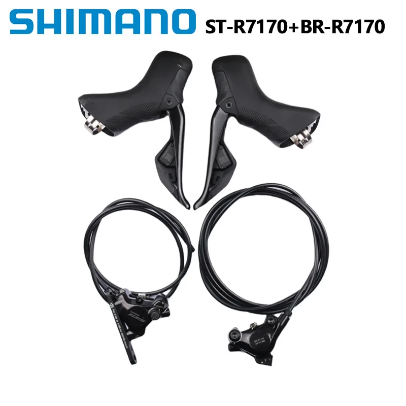 Shimano Di2 105 R7100 ST-R7170 BR-R7170 Hydraulic Disc Brake Dual Control Lever 2x12s Right Left R7170 Brake For Road Bike