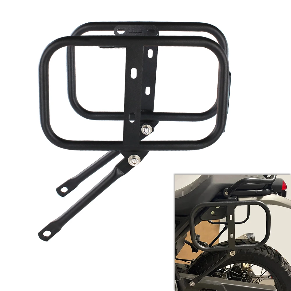 

Fit for Royal Enfield Himalayan 2018-2022 Scram 411 himalayan 2022-2023 Saddlebag Support Racks Mounting Brackets Pannier Racks