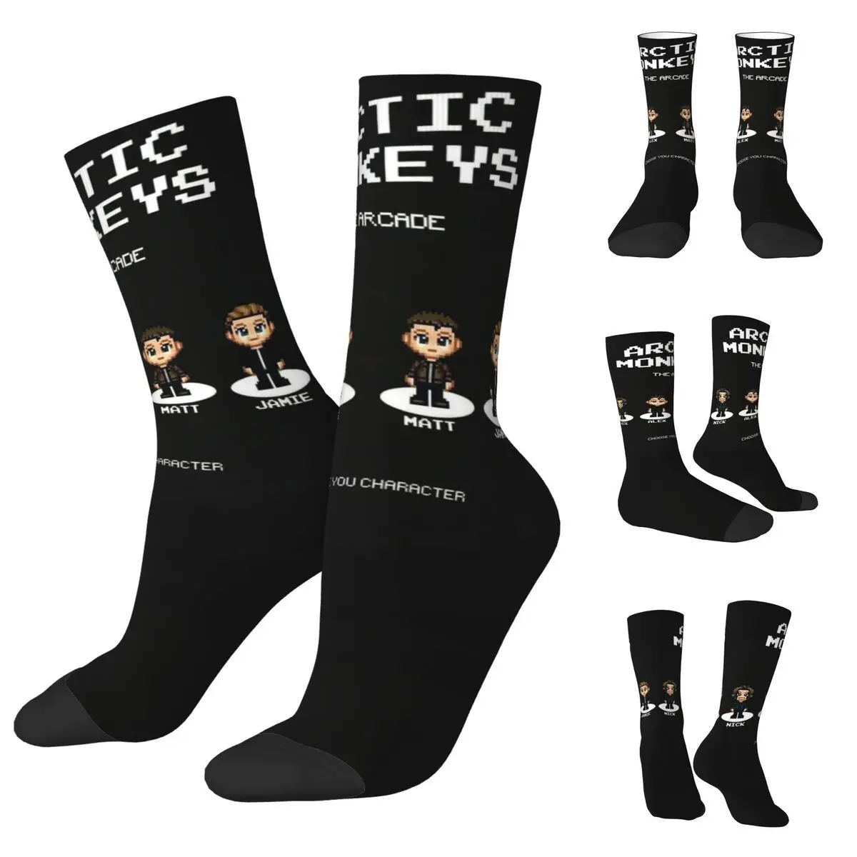 

Arctic Monkeys Inspired Men Women Socks,Windproof Beautiful printing Suitable for all seasons Dressing Gifts