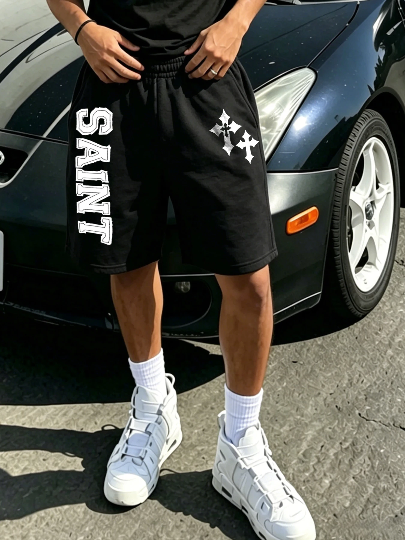 

Мужские шорты в американском стиле с уникальными принтами; свободные, универсальные летние шорты для повседневной носки и занятий спортом.