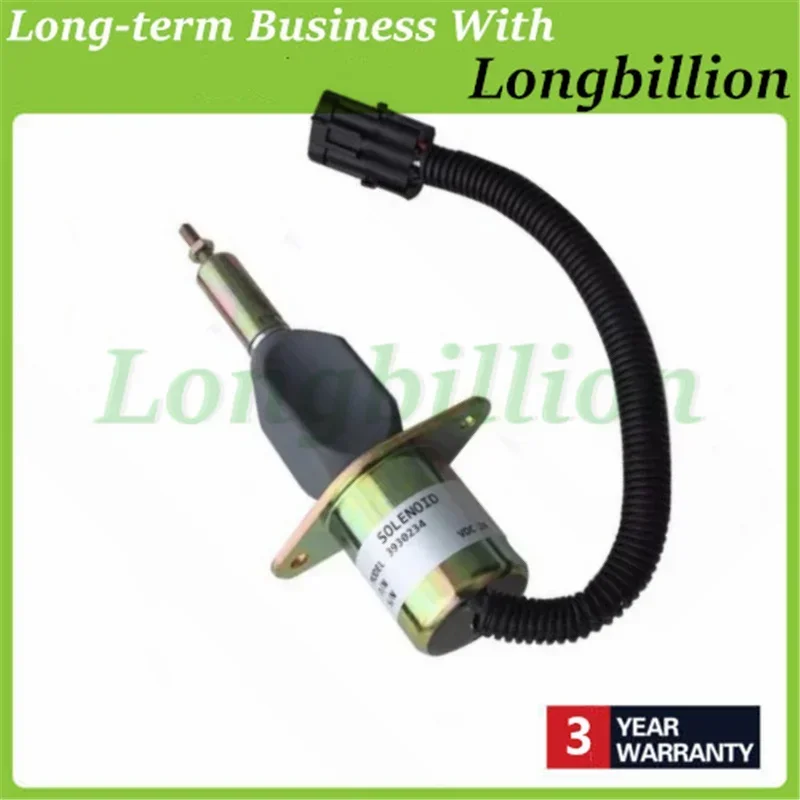 

3930233 3928161 3930234 Электромагнитный клапан пламени 24 В 3964624 6743-81-9140 PC300/350-7 для экскаватора Komatsu Cummins 6CT 8,3