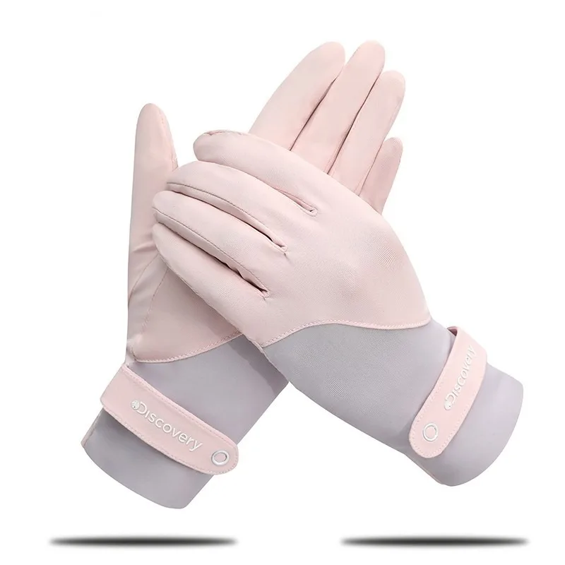 Lotion tabir surya anti UV wanita mengacu pada sarung tangan bersepeda dan mengemudi, gaya bernapas