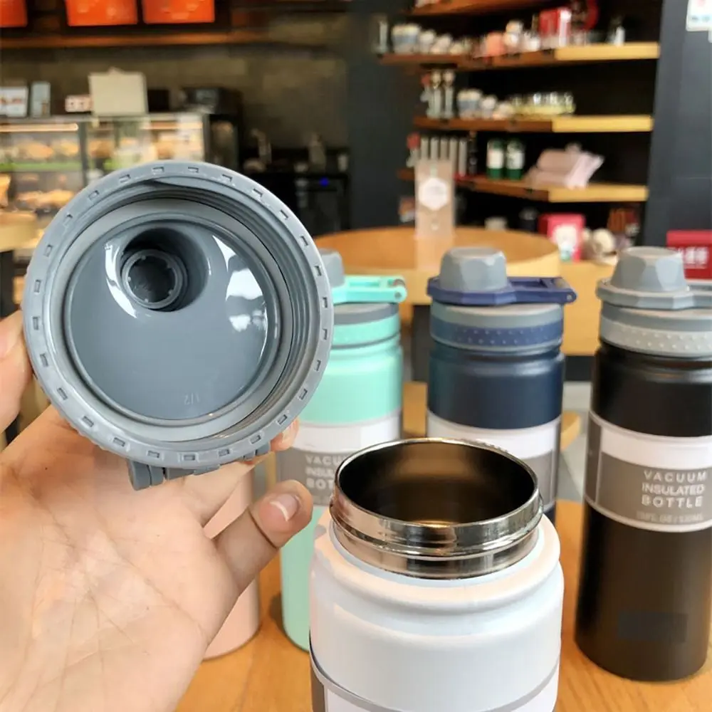 1Pcs PVC Bottle Cover 530ml/750ml Splash Spill Proof Sealing Lids with Seal Ring for Tyeso 530ml/750ml TS-8706B/TS-8709B - Image 2