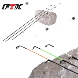 FTK 2-3PCS Carbon/Fiber Glass Top Tip Feeder Rod M/L/H 30g-120g Spinning Carp Fishing Rod Accessory