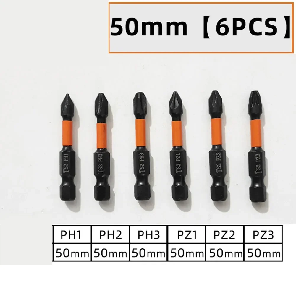 Torx Screwdriver Bit Screwdriver Bit Set PH1/PH2/PH3/PZ1/PZ2/PZ3 Torx Electric Tools Parts Magnetic Drill Bits