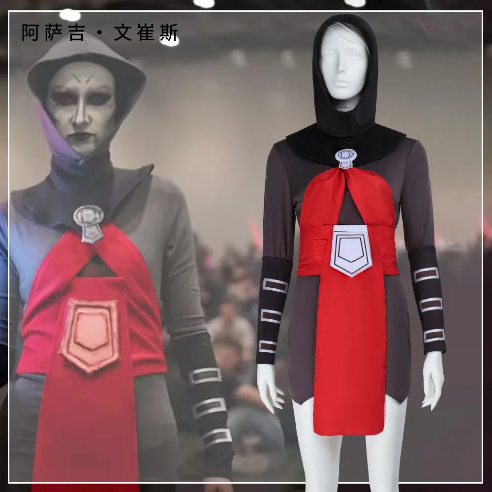 

Ventriss Cosplay Costume Halloween Character Play Dark Sister Ventriss Cosplay Full Set