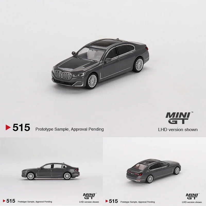 

Модель автомобиля под давлением MINIGT 515 1:64 750Li XDrive, серая